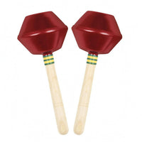 2 Pieces Children's Percussion Shaker Faceted Aluminum Shaker Handheld