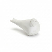 Wooden Bird Statue Presentable Figurine Rustic House Decoration