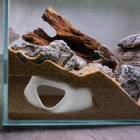 Aquarium Hideaway Tank Ornament Fish Hiding Spot M Size Plastic Shelter