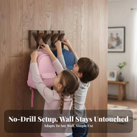 Keyboard Key Hook Rail Modern & Decorative Flip-down Hook Rack Creative Design