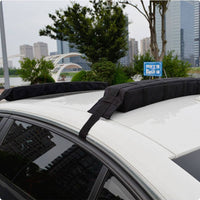 Roof Rack Pads with Straps Foldable Soft Roof Rack Carrier Heavy-Duty for Kayakers, Surfboards Transport
