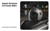Keeps Warm Electric Vehicle Helmet Shock Resistant Aperture Face Scooter Helmet ABS Shell Safety Gear Lightweight Design for Moped Cyclist S, Motorcyclists, All Seasons, Daily Commuting, City Driving, Street Biking