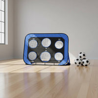 Four-Way Kids Soccer Goal Versatile Portable Soccer Training Net Easy Setup for Beginners, Park