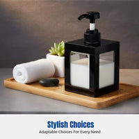 Refillable Press Pump Soap Dispenser, Hotel Bathroom, PP Material