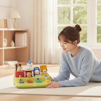 Interactive Toy with Music Operated Spring-up up Animal Toy Musical for Toddlers, Infants, Playroom, Classroom, Daycare