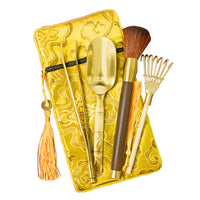 Incense Burner Cleaning Tool Set Brass Shovel Spoon Duster
