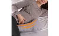 Removable Washable Cover V-Shaped Maternity Pillow Premium Filling Full Body Maternity Pillow Includes Extra Pillowcase for Women, Travel, Napping