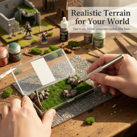 Realistic Model Scenery Grass Mat for Dioramas and DIY Crafts