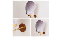 Wall Mannequin Head Soft Mannequin Head with Wall Hook Stable Hairpiece Holder Stand for Retailers, Hair Stylists