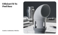 Rotating Inlet Nozzle 360° Rotatable Adjustable Pool Nozzle 38 Mm Connection Eyeball Inlet Jet