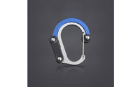 Lightweight Mountaineering Buckle Portable Quick Hook Compact Carabiner Heavy Duty for Everyday Carry, Camping