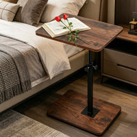 Space-Saving Design Sofa Snack Table Strong and Stable Household Furniture 88 Lbs Load Capacity for Bedroom