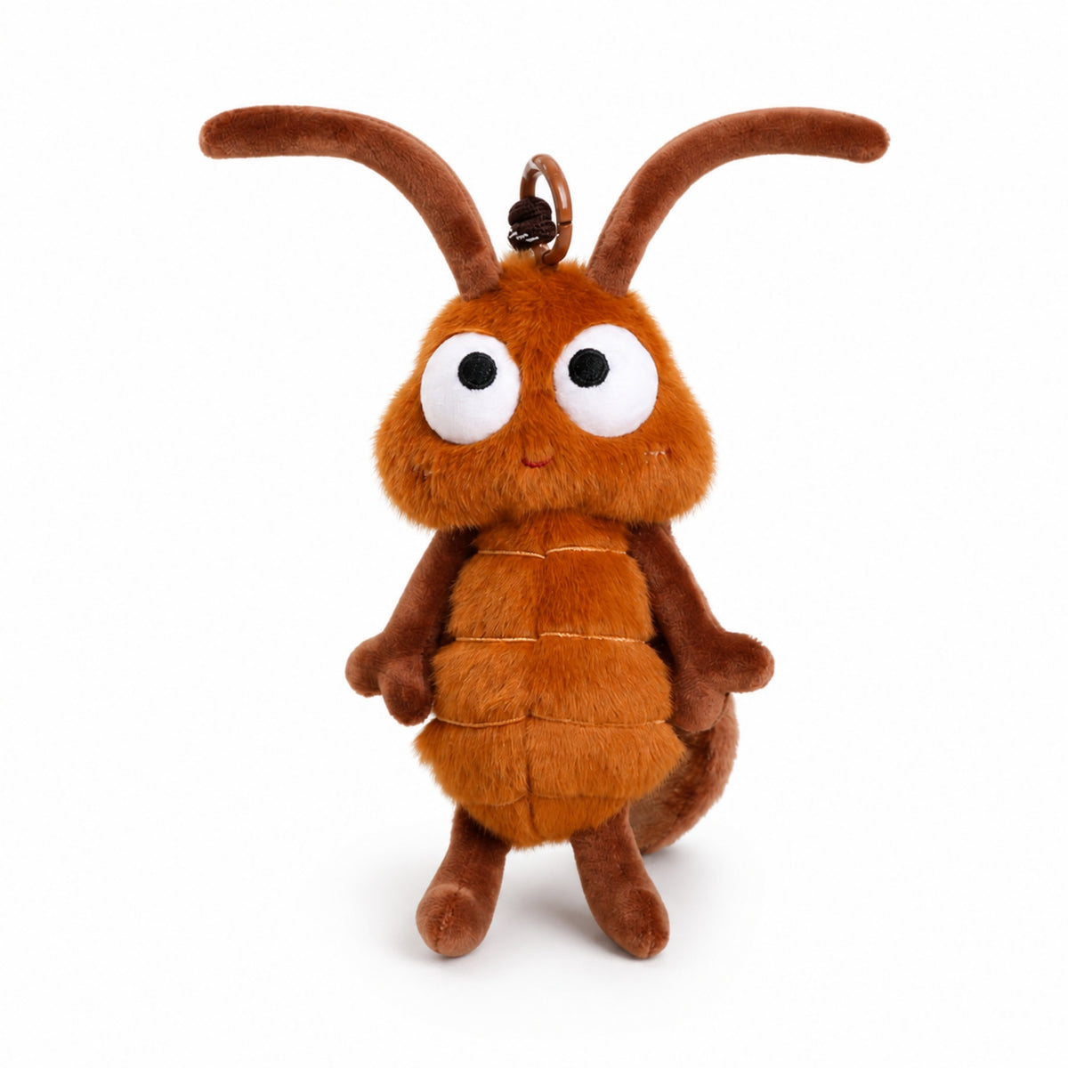 Soft Cockroach Keychain Cartoon Backpack Charm Cute for Keys, Tote Bags, Teens