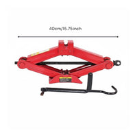 Labor-Saving Ratchet Lifting Device Stable Wide Base Lifting Device Non-Slip Saddle for Roadside Emergency, Garage