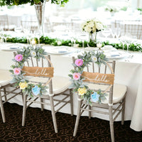 Artificial Flower Wreath Graceful Flower Wreath Home Decor for Wedding, Garden