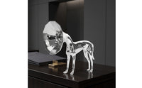 Dog Figurine Abstract Dog Sculpture Nordic for Entryway, Bedroom, Art Collectors