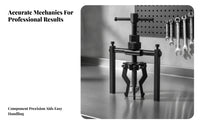 Inner Bearing Puller Three-Jaw Bearing Puller Heat-Treated Steel Adjustable for Washing Machine Repair