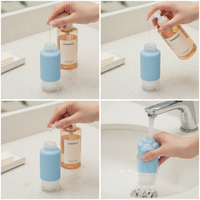 Silicone Travel Bottles for Lotion, Shampoo, and Cosmetics - Leak-Proof & Portable