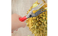 Easy Access Durian Opener Quick Opening Durian Cutting Pliers Labor-Saving Safe Grip for Kitchen