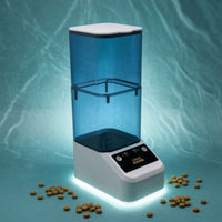 Automatic Fish Feeder Large Capacity Fish Feeder Twin Powers for Vacationers