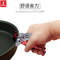 Outdoor Camping Pot Clip Aluminum Alloy Anti-scald Non-slip Pan Clip