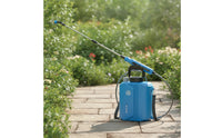 Powered Backpack Sprayer Rechargeable Backpack Sprayer with Telescopic Rod Cordless for Gardeners, Homeowners, Garden, Yard, Car Washing