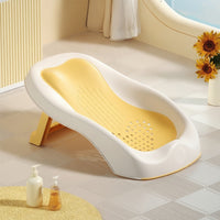 Baby Bath Support Foldable Baby Bath Seat Easy to Store Reclined for Newborn, Bathroom, Nursery