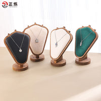 现货批发山羊角项链展示架人像颈模首饰架项链饰品橱窗收纳模特架