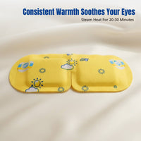 Steam eye mask, Herbal Heated eye mask, Lavender, Chamomile, Mugwort, Relieves eye fatigue, Sleep Aid