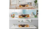 Xylophone Resonant Xylophone with Mallets Compact Percussion Instrument for Beginners, Kids, Music Lessons, Home Practice