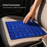 Cooling Gel Seat Cushion for Office Chair, Sofa, Car, or Pet Pad - 45x45cm
