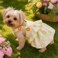 Pet Cat Dog Princess Dress Summer Thin Anti-Shedding Skirt for Sphynx Ragdoll Cats