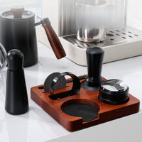 Espresso Organizer with Slots Slim for Kitchen Countertop, Baristas