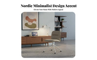 Height Adjustable Armless Rolling Chair Nordic Design Armless Upholstered Shell Chair Compact Swivel Seat Comfortable Upholstery for Students, Teens, Women, Study Room, Small Areas, Bedroom, Vanity Area