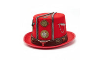 Steampunk Top Hat Cosplay Steampunk Hat with Gears Easy to Wear Costume Headwear for Cosplayers, Actors, Halloween