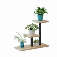 Floor-Standing Tiered Plant Stand Modern Design Multitier Plant Stand Space-Saving plant Pot Holder Sturdy for Gardeners, homeowners, Balcony, Living Room, Bedroom, Office