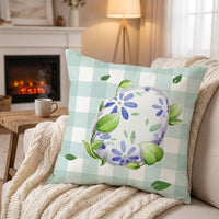 Cartoon Bunny Pillow Cover Fun Design Easter Bunny Pillow Cover Soft Material Decorative Bunny Pillow Cover for Kids, Homeowners, Sofa, Couch, Bedroom