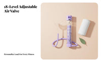 Abdominal Breathing device Adjustable Difficulty Lung Exerciser Portable Design