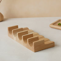 Sushi Holder Multi-Slot Sushi Roll Holder Rectangular for Home Hosts
