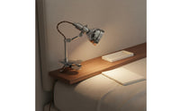 Multi-Functional Bauhaus Design Floor Lamp Clamp-on Reading Light for Study, Bedroom, Living Room