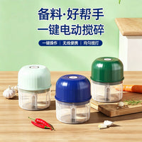 Manual Garlic Mincer with ABS Body and Two-Blade Design