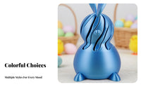 Twisting Rabbit Figure 3-Dimensional Printed Fidget Toy Push-and-Twist Action Relievesktop Relievecorative Piece for Office Workers, Sturelievents