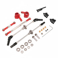 1/12 RC Front Axle Set OEM Matching 1/12 RC Rear Axle Set Upgraded Parts Remote Control Car Part for Upgrade