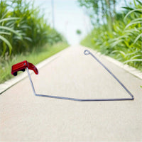 Folding Bike Front Wheel Hook Lightweight Mudguard Hook with Clamping Mount for Cyclists, Fenders