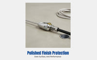 effortless 360-Degree Rotation wire Pulling rotary joint Anti-Twist Rotary Connector robust commercial-grade Hardware for Linemen, Electricians, Riggers, Wire Stringing, Construction Sites