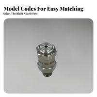 Solid Cone Spray Nozzle Full Cone Spray Nozzle for Gas Scrubbing, Fire Protection