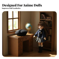 1/12 Doll Hat Retro Design Miniature Hat for Figure