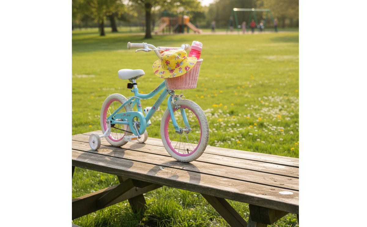 Children's Front Handlebar Basket Easy Installation Kids Bike Basket Cute Design