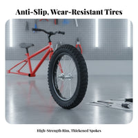 Kids Bike Wheel Wear-Resistant Children's Cycle Wheel Assembly Kids Cycle Wheelset