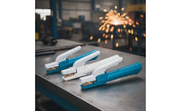 Industrial Metal-Joining Clamp with Insulated Body Non-Slip Electrode Holder Heavy-Duty Chill-Grip for Professionals
